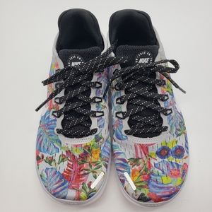 floral running shoes womens